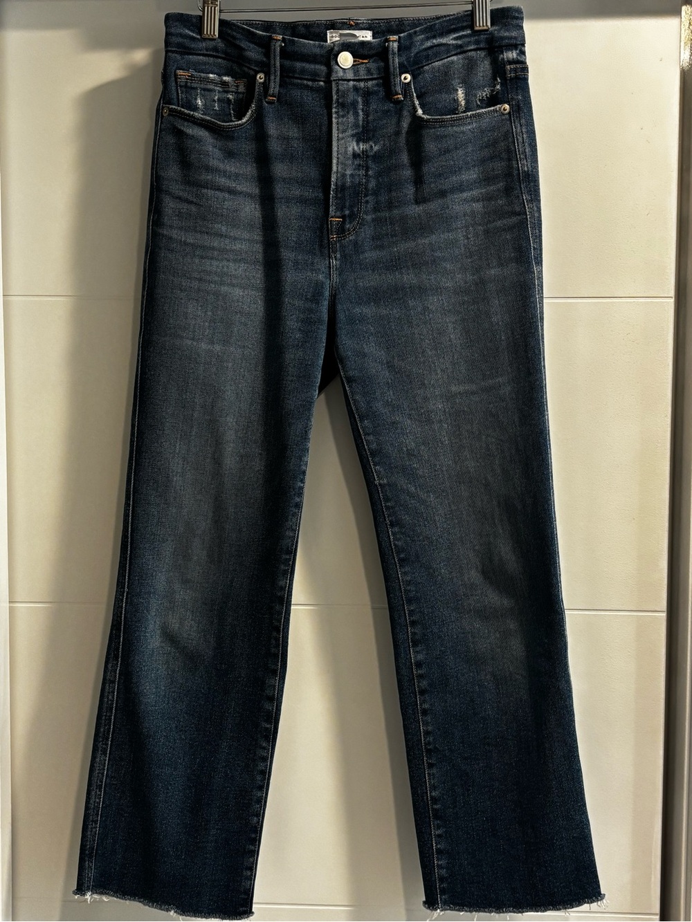 Good American Straight Leg Jeans